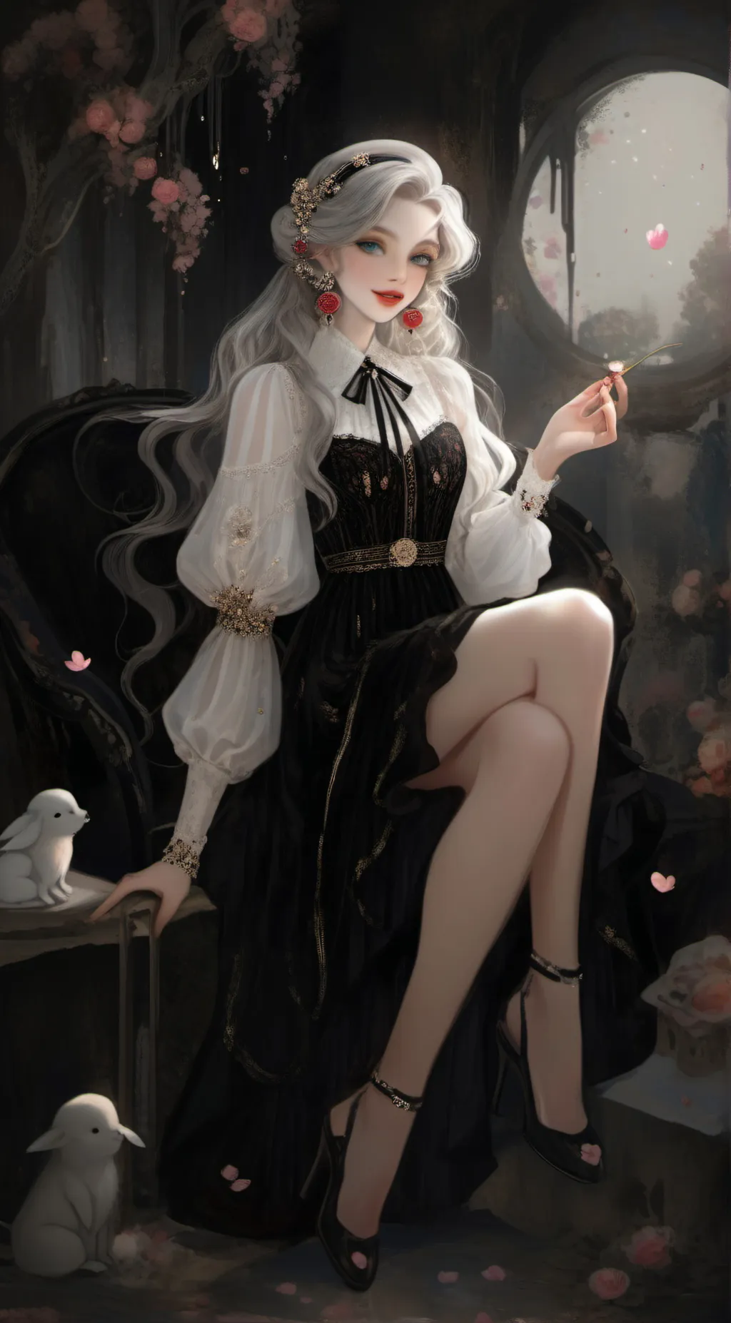 ai character: Marinette background