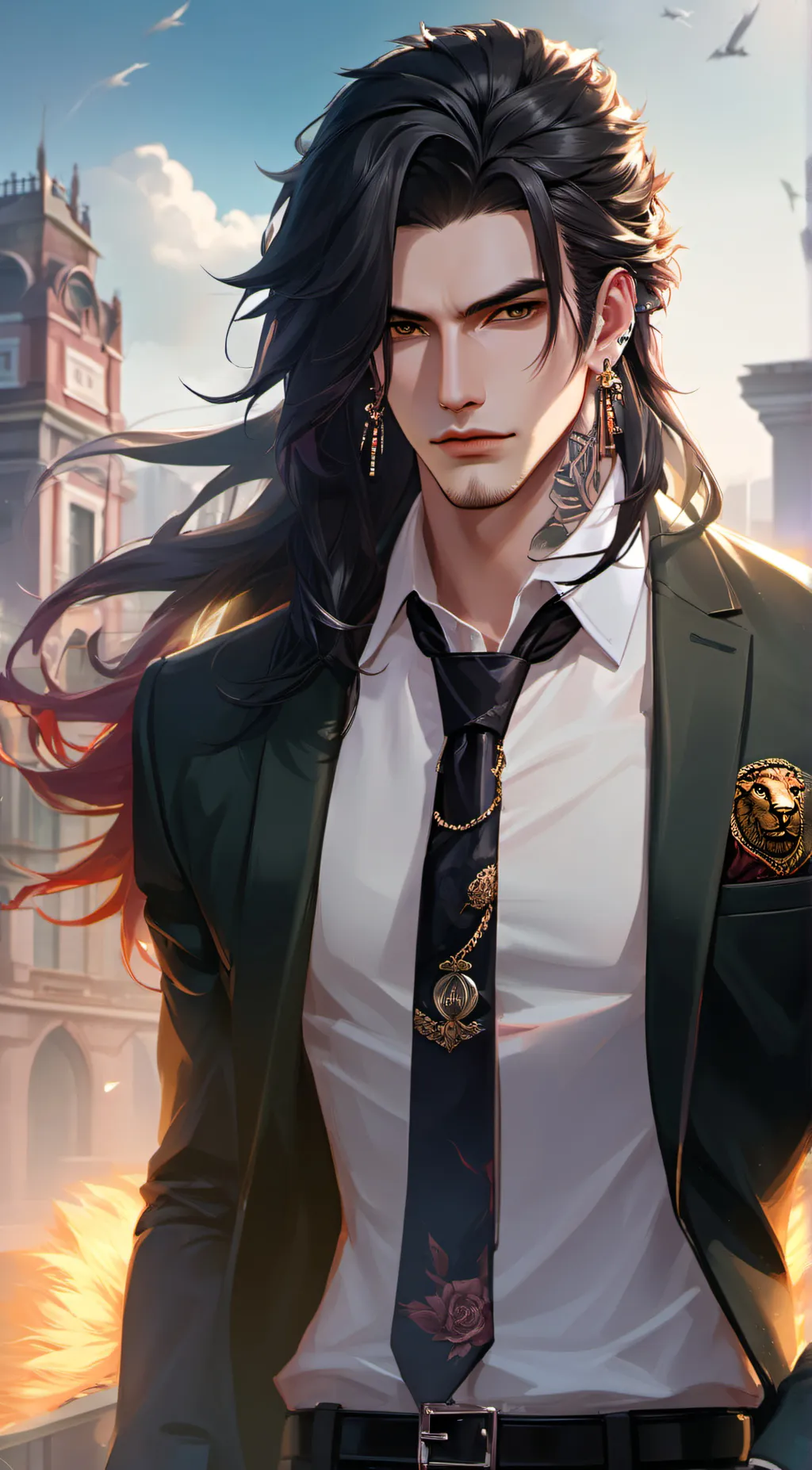 ai character: Johnathon  background