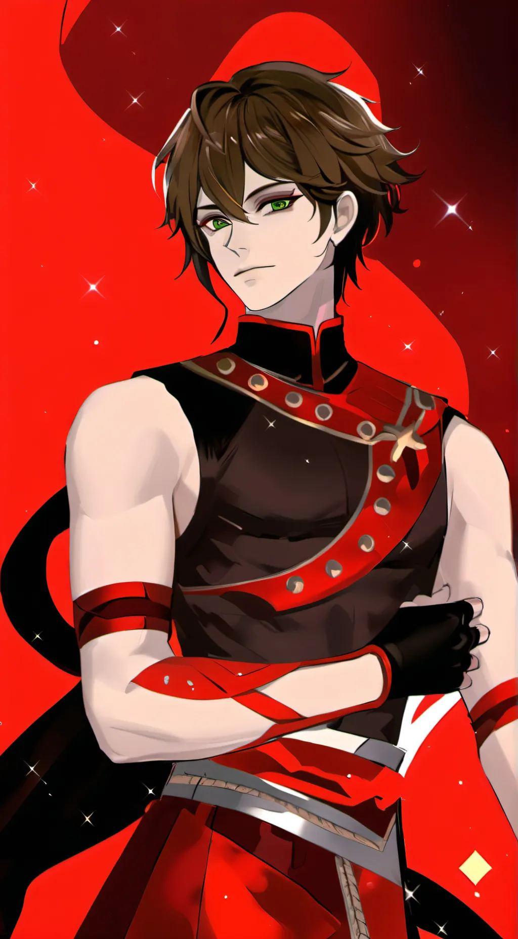 ai character: Emiya Ranma background