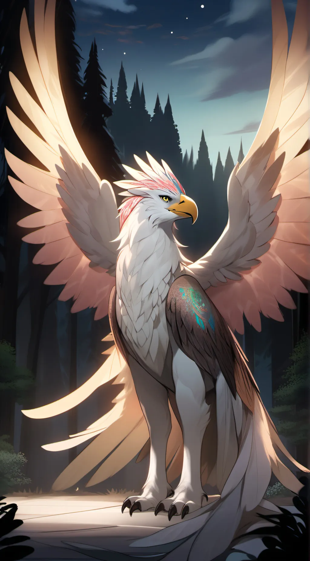 ai character: rubie  background