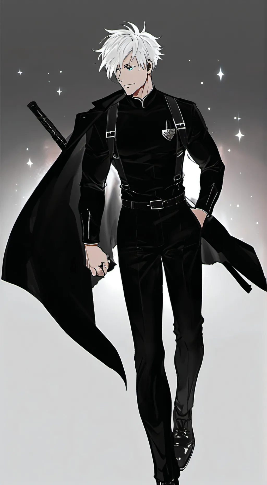 ai character: Gojo satoru  background