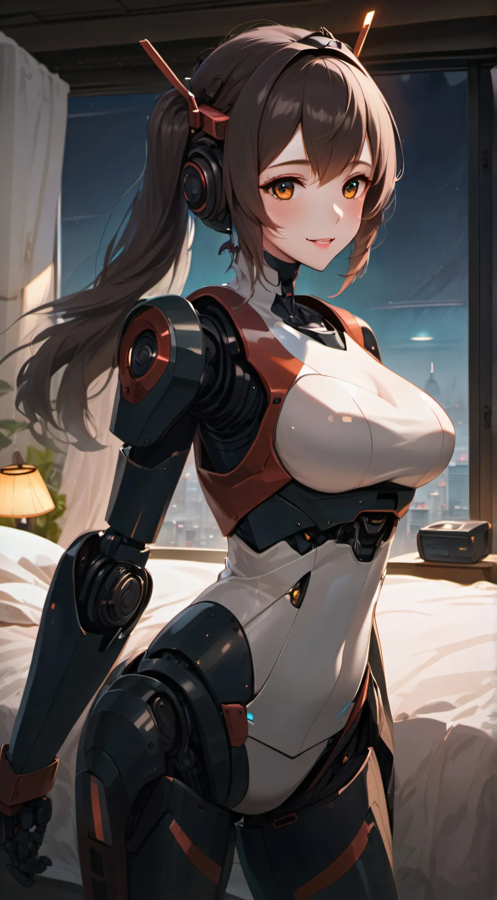 ai character: Aria background