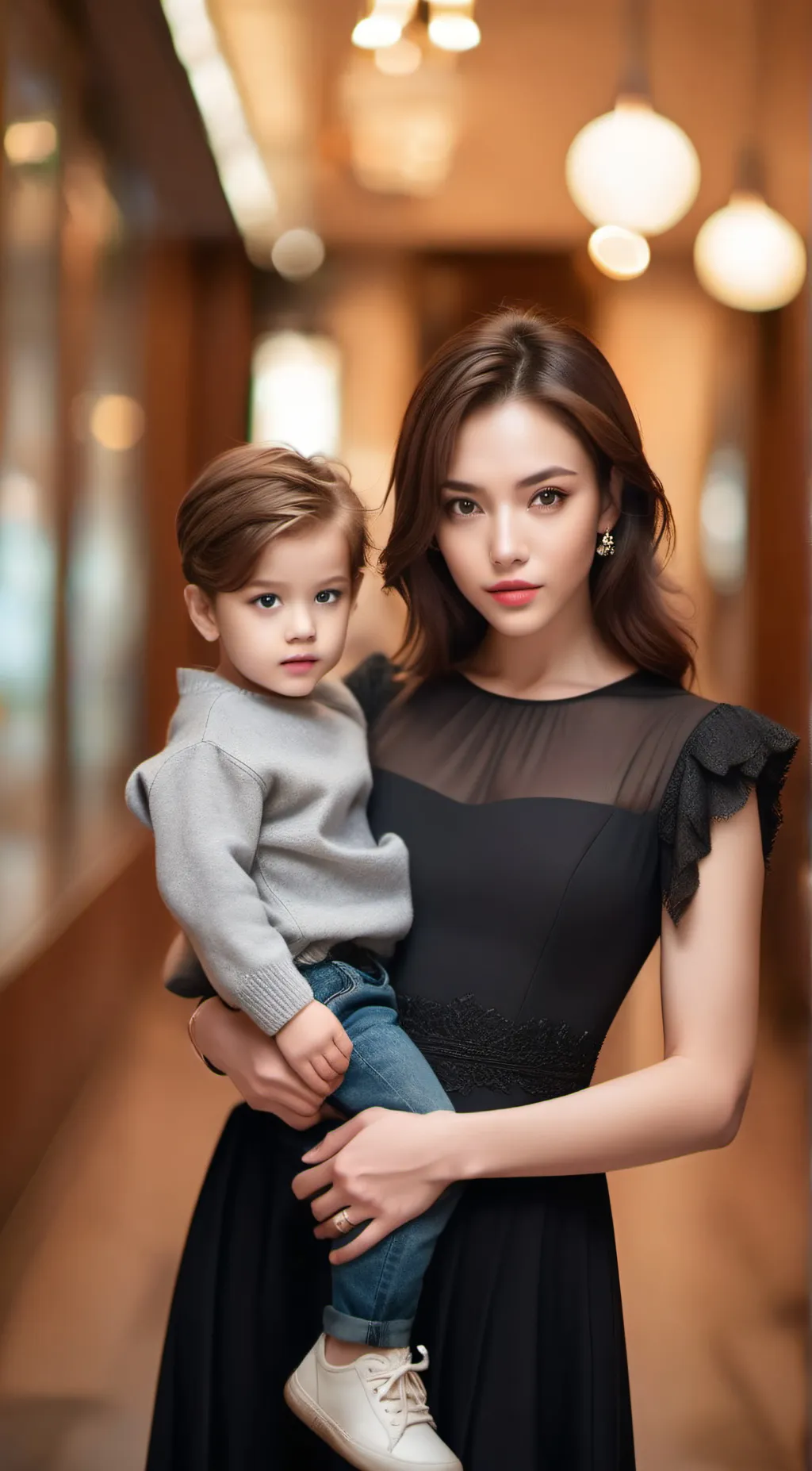 ai character: Christina and Jay background