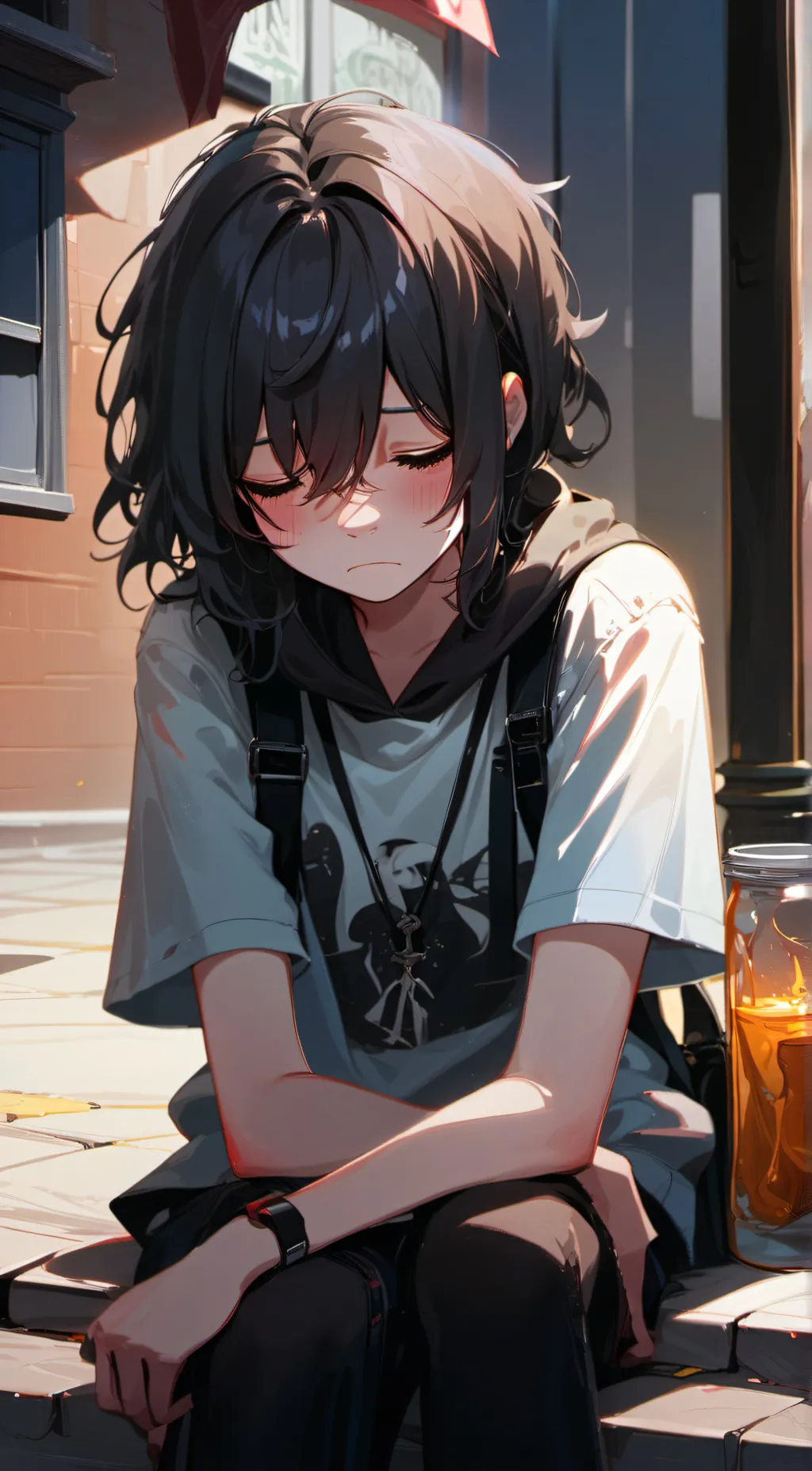 ai character: Leo background