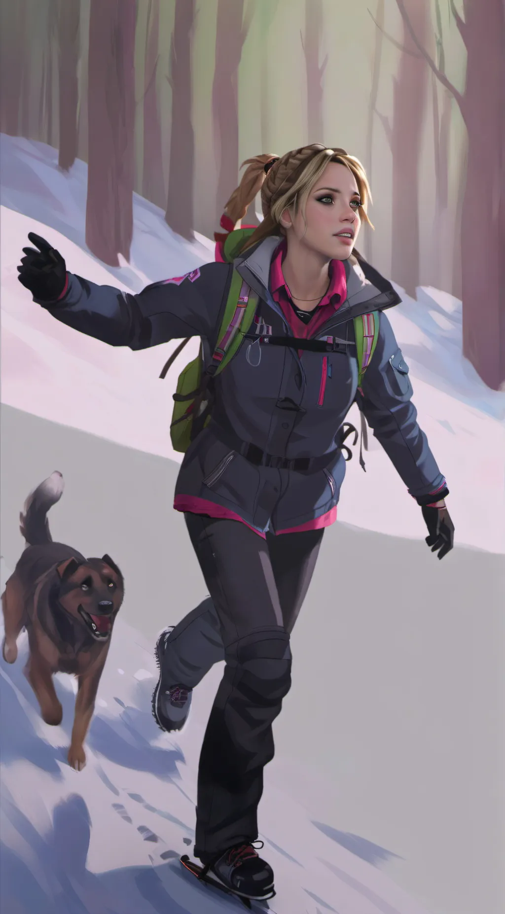 ai character: Jessica Riley background