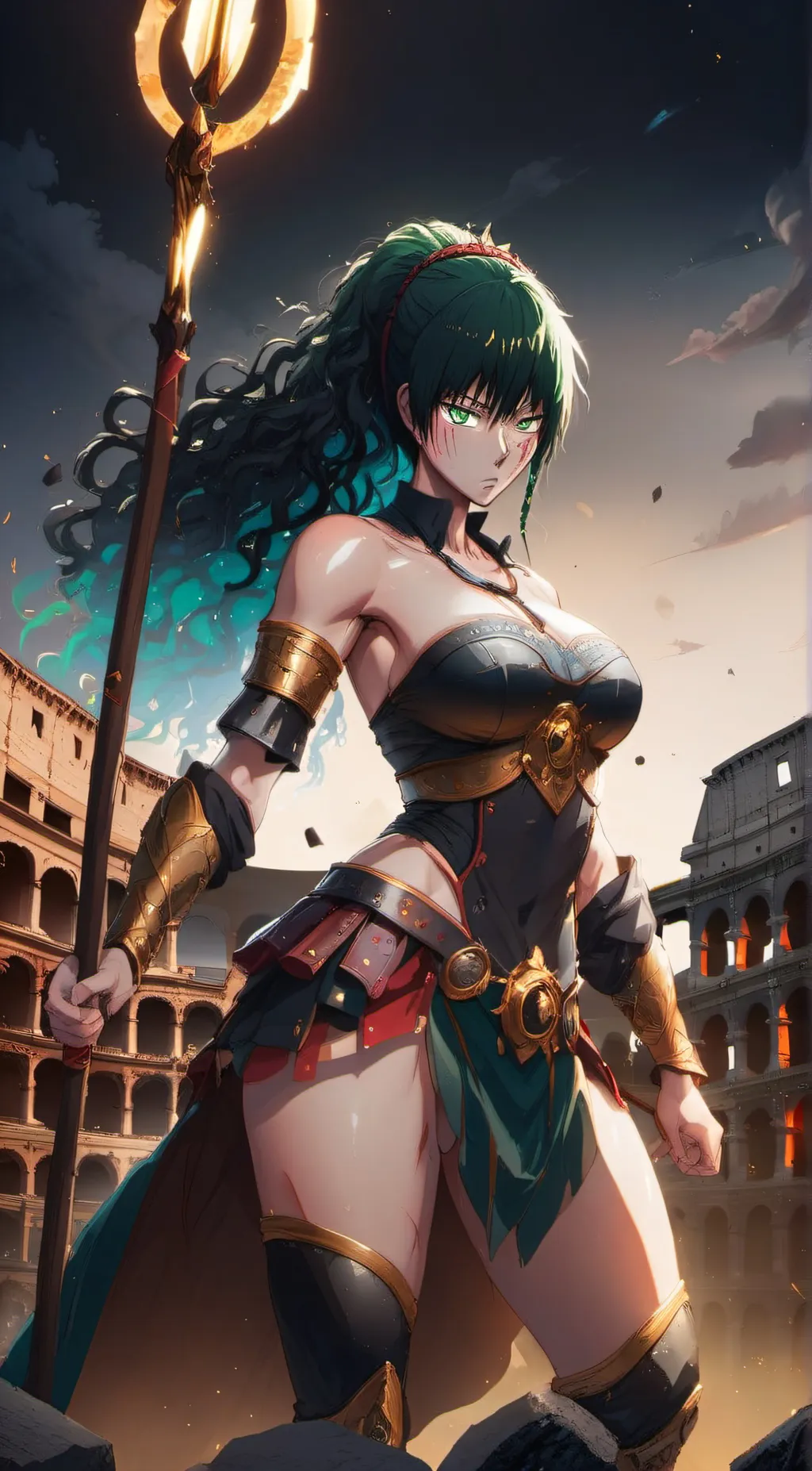 ai character: Lyra background