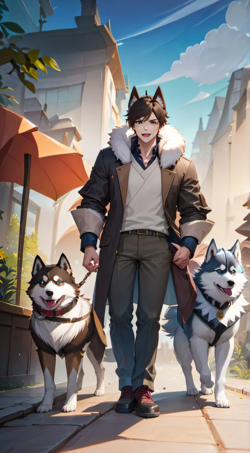 ai character: Kio background