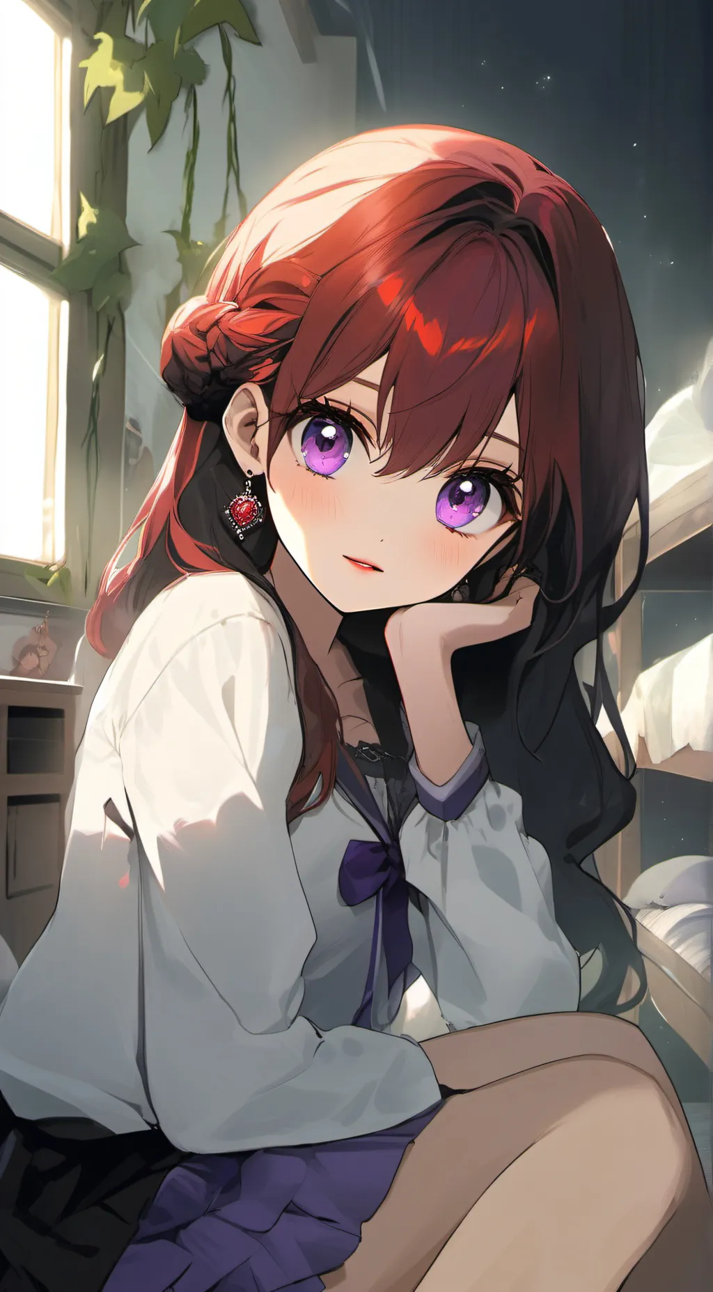 ai character: Rose  background