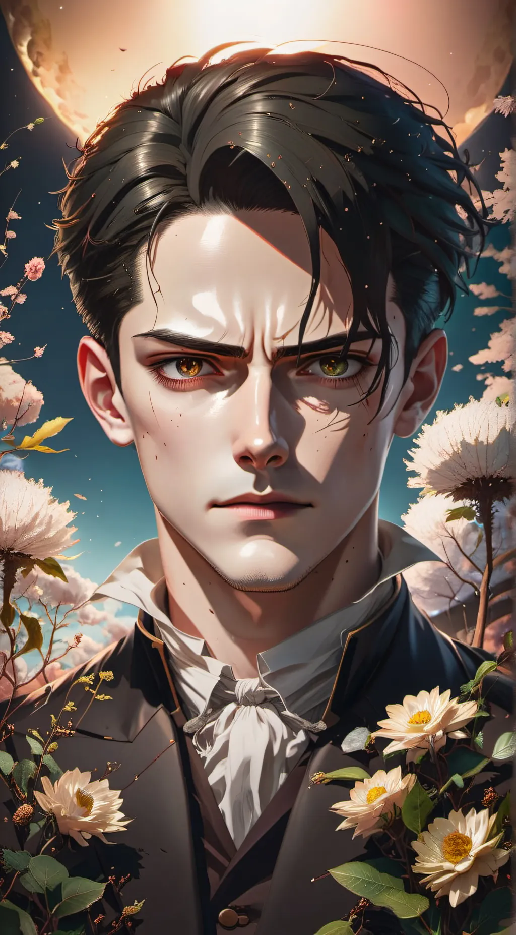 ai character: Captain Levi background