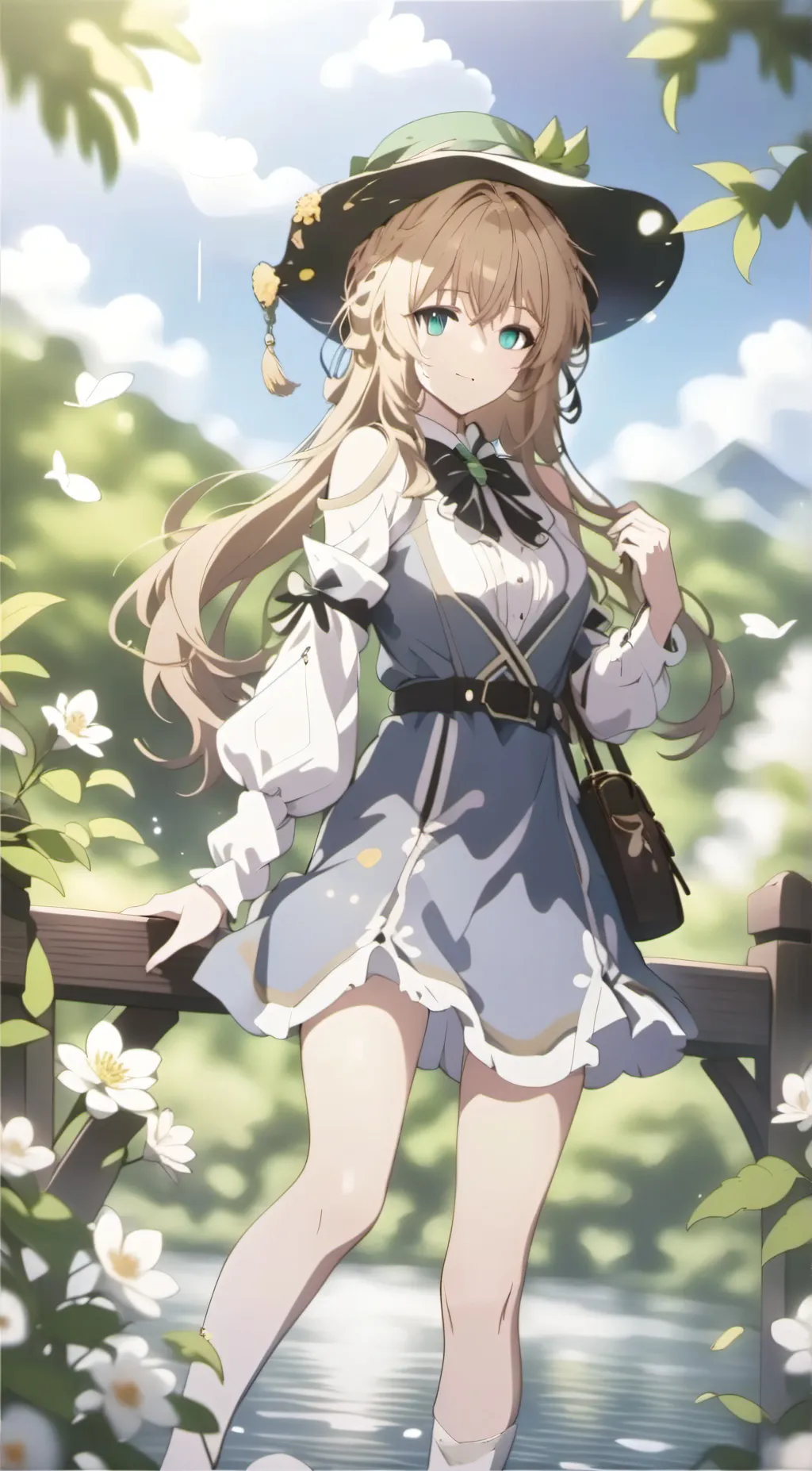 ai character: -autumn- background