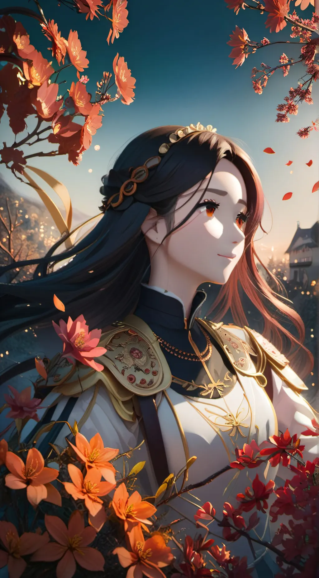ai character: Nevia background