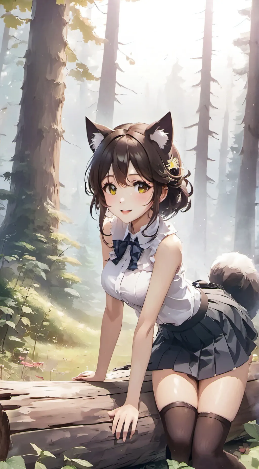 ai character: amy background