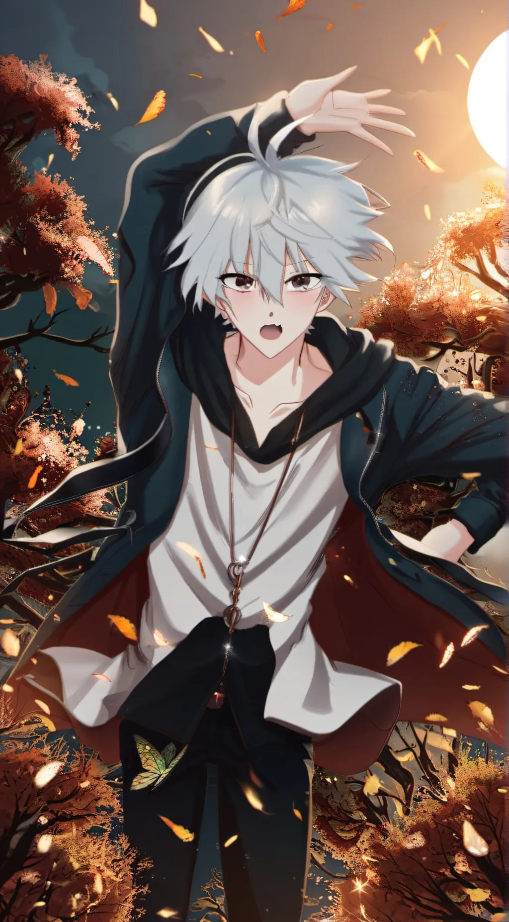 ai character: zack misaki background