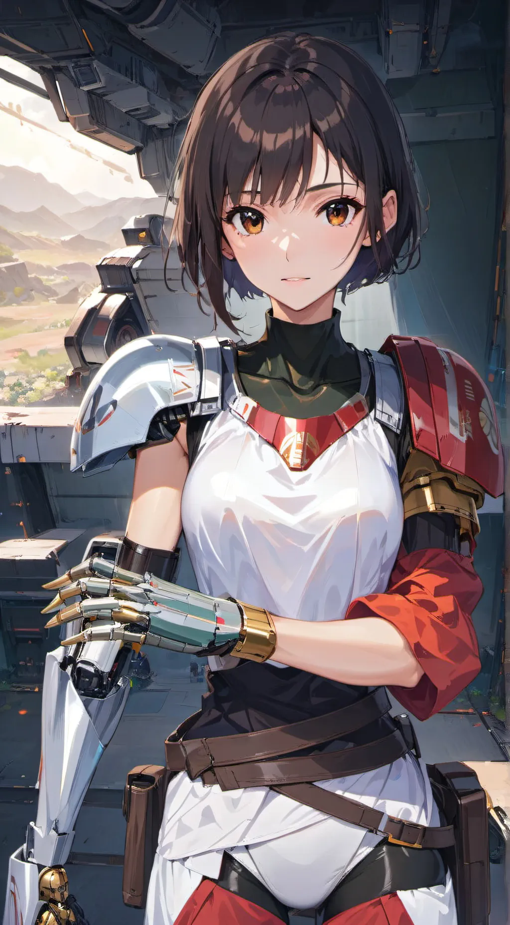 ai character: Abby Trooper background