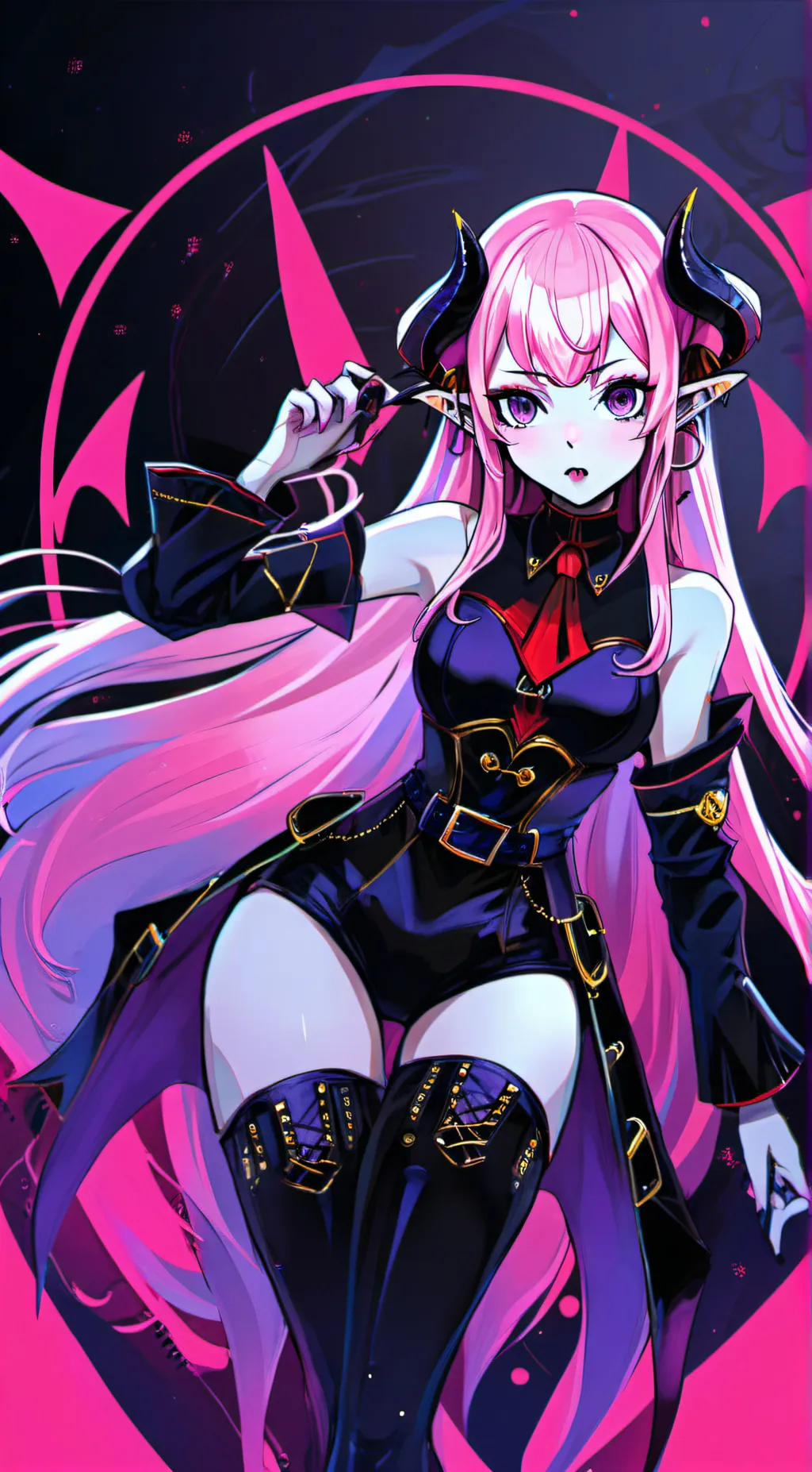 ai character: Selena  background