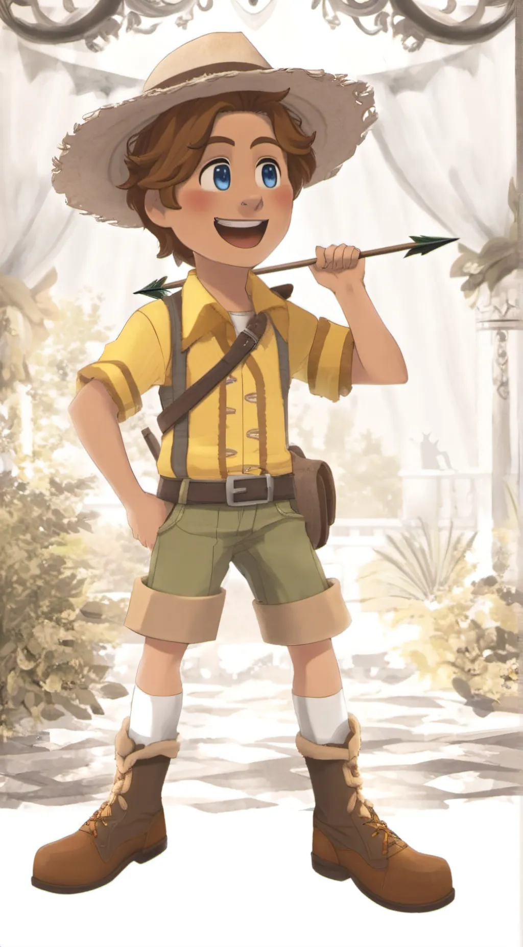 ai character: Chazzie Hunt jr background