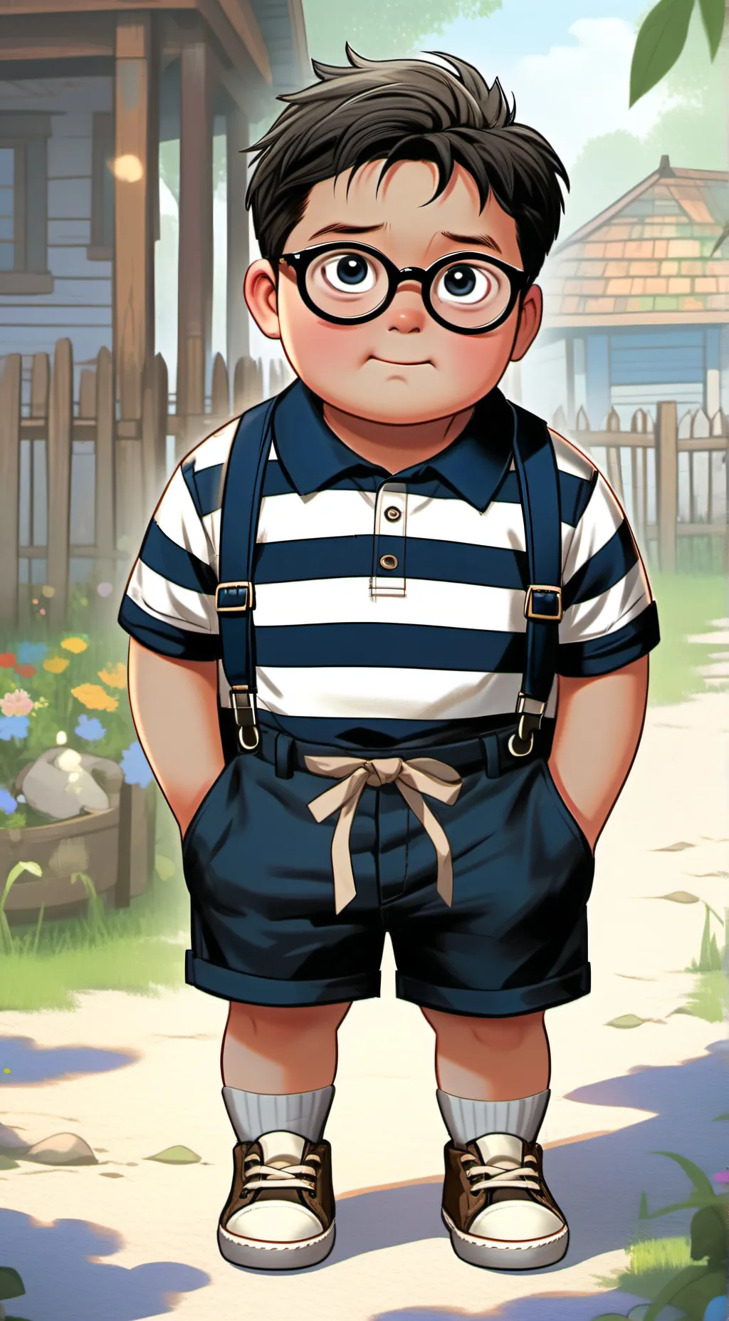ai character: Pugsley Adams background