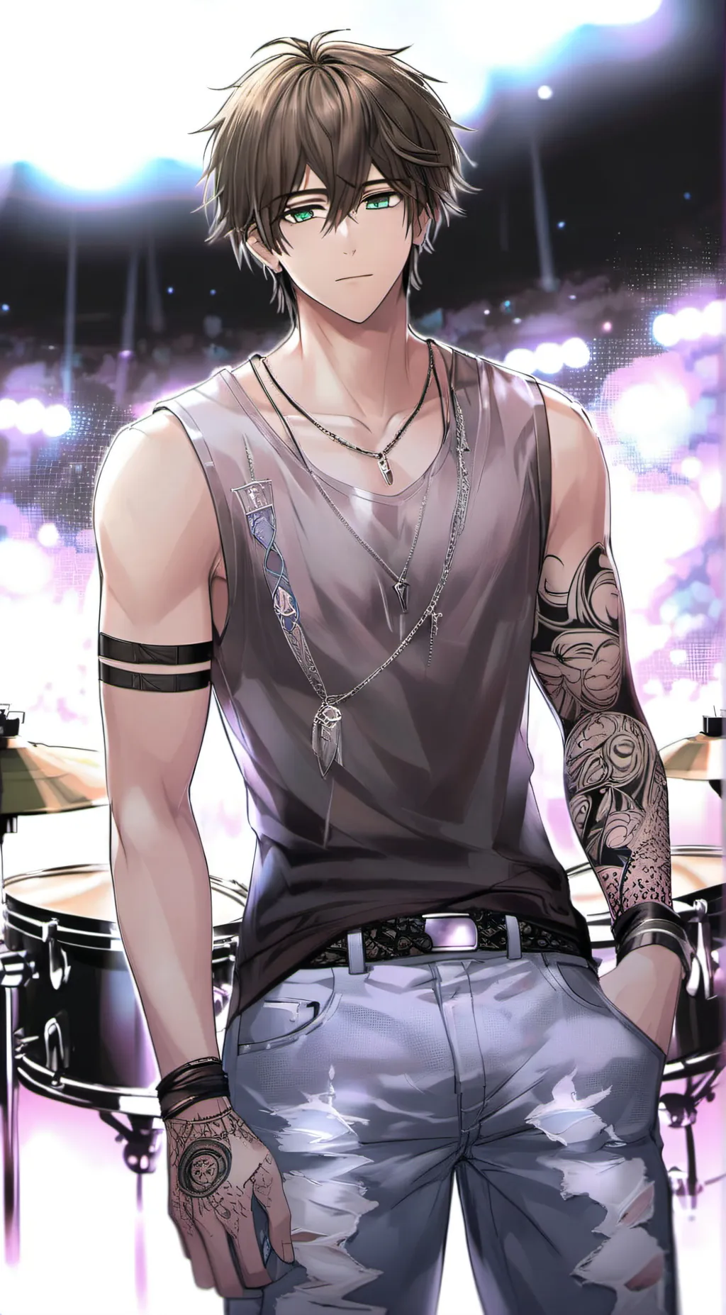 ai character: Miles background