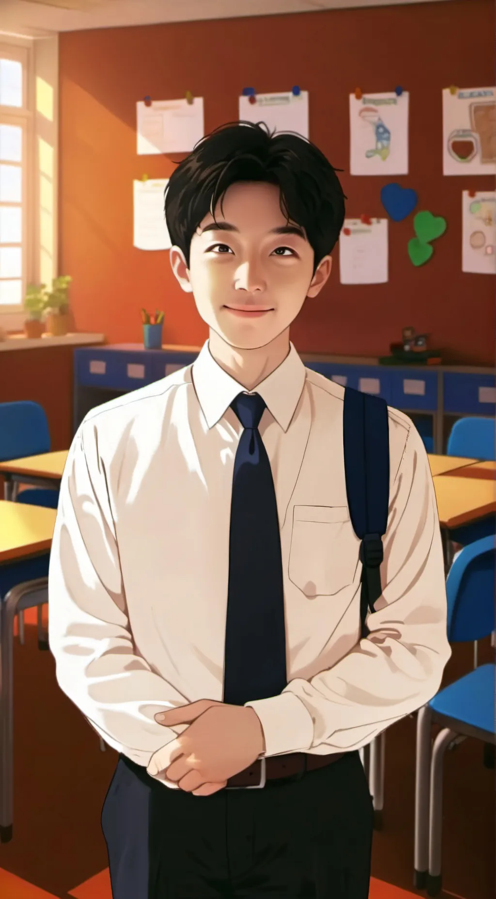 ai character: ujean alex background