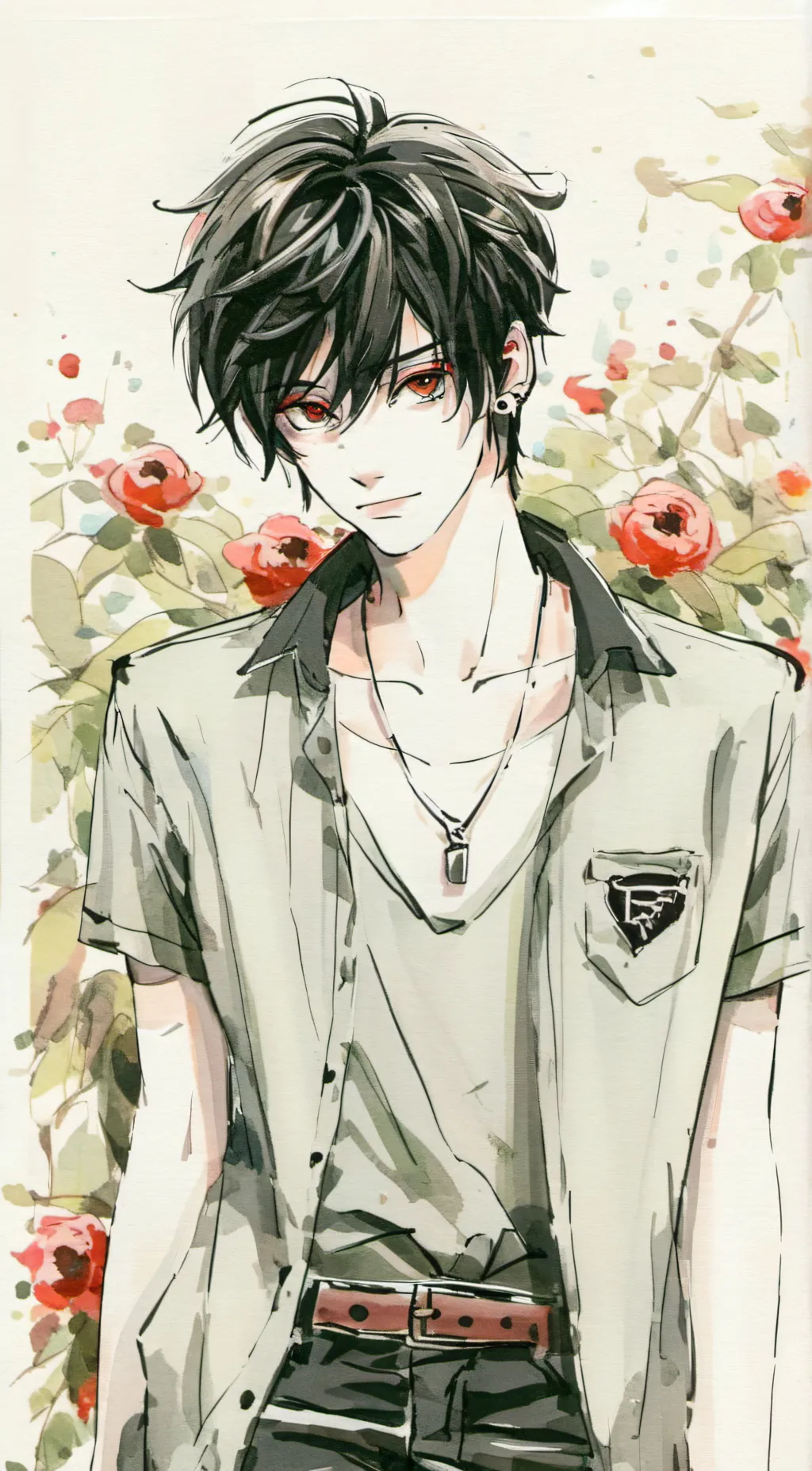 ai character: Alexander  background