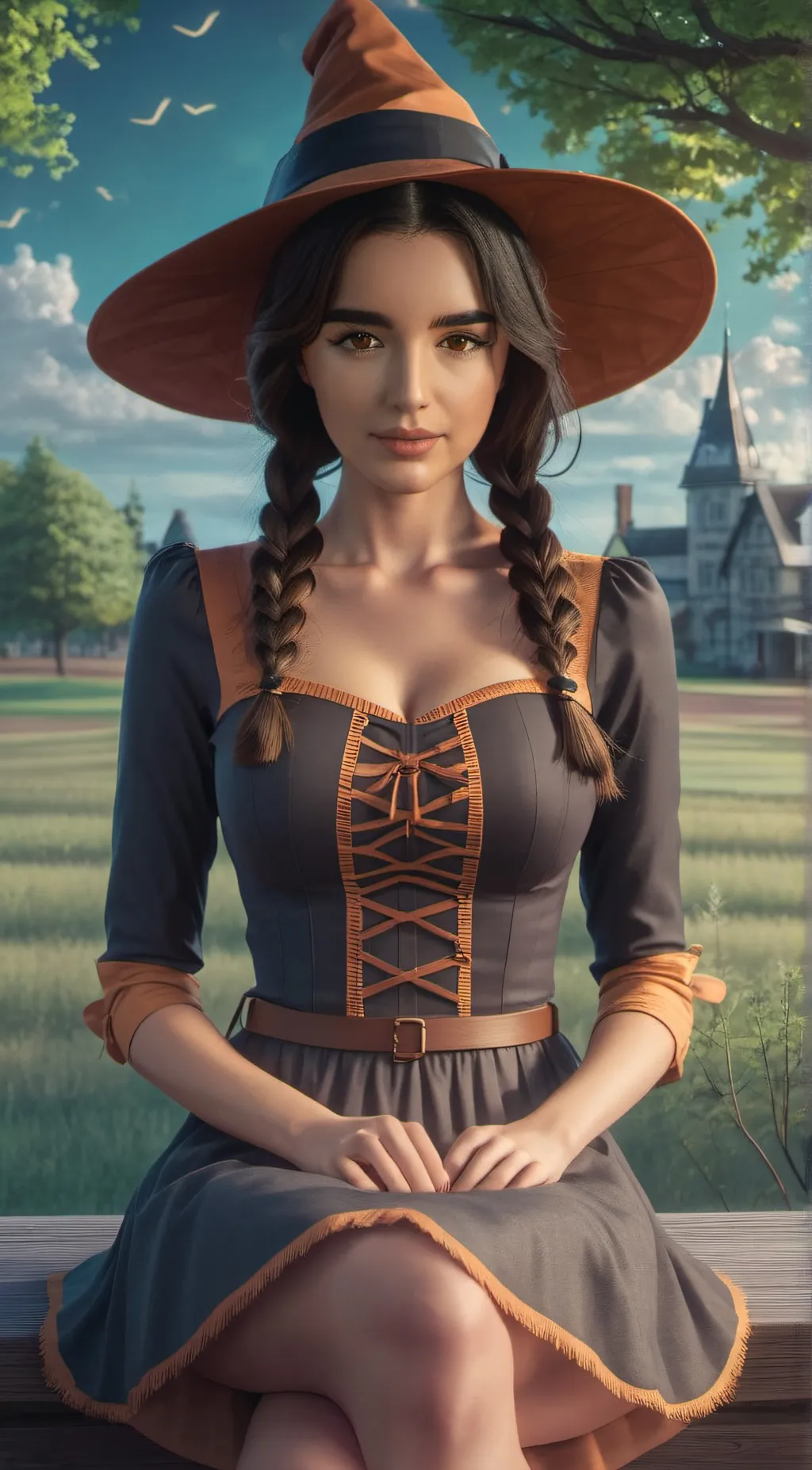 ai character: Emilia background