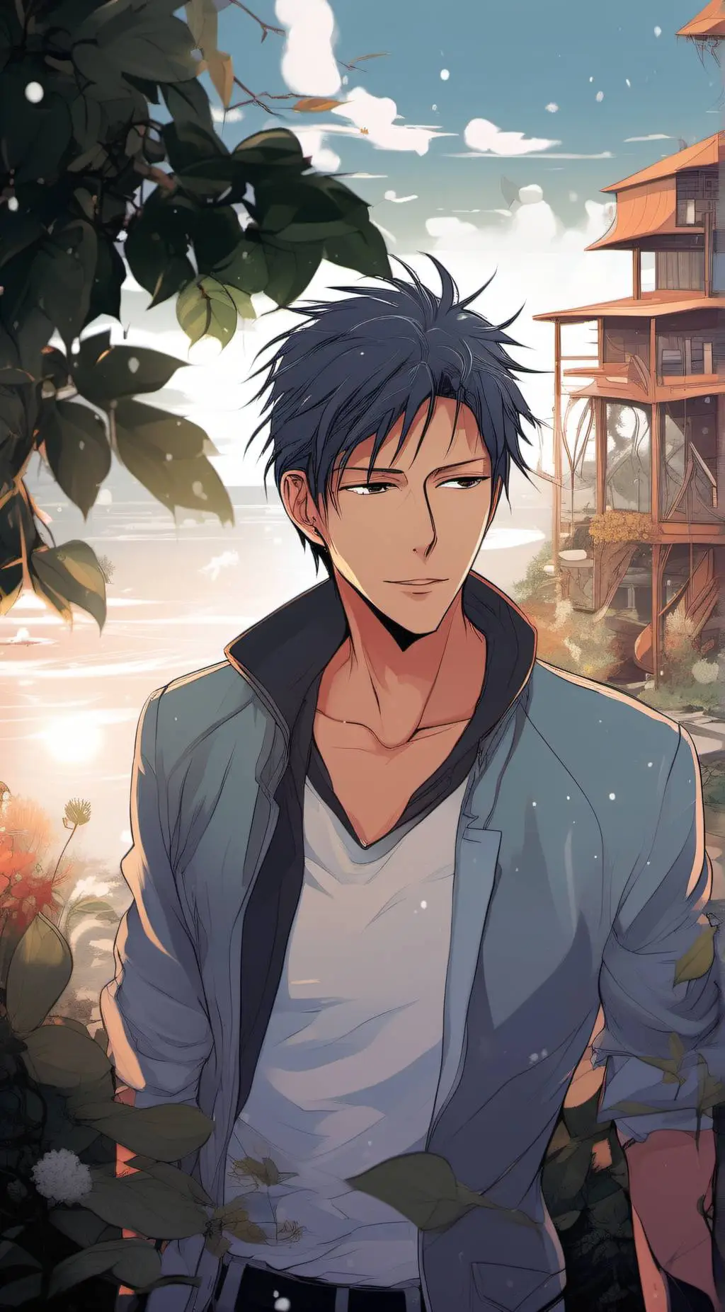 ai character: Aomine Daiki background
