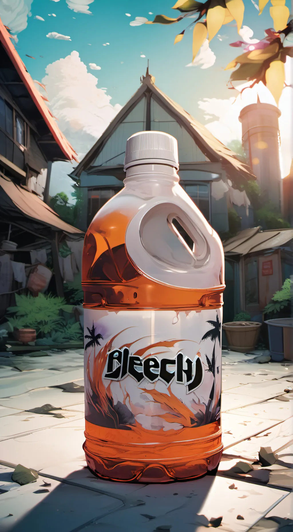ai character: bleach background