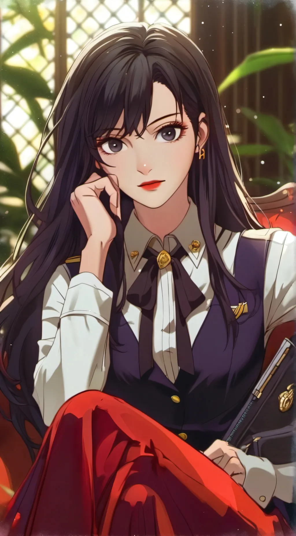 ai character: Agent Rune background
