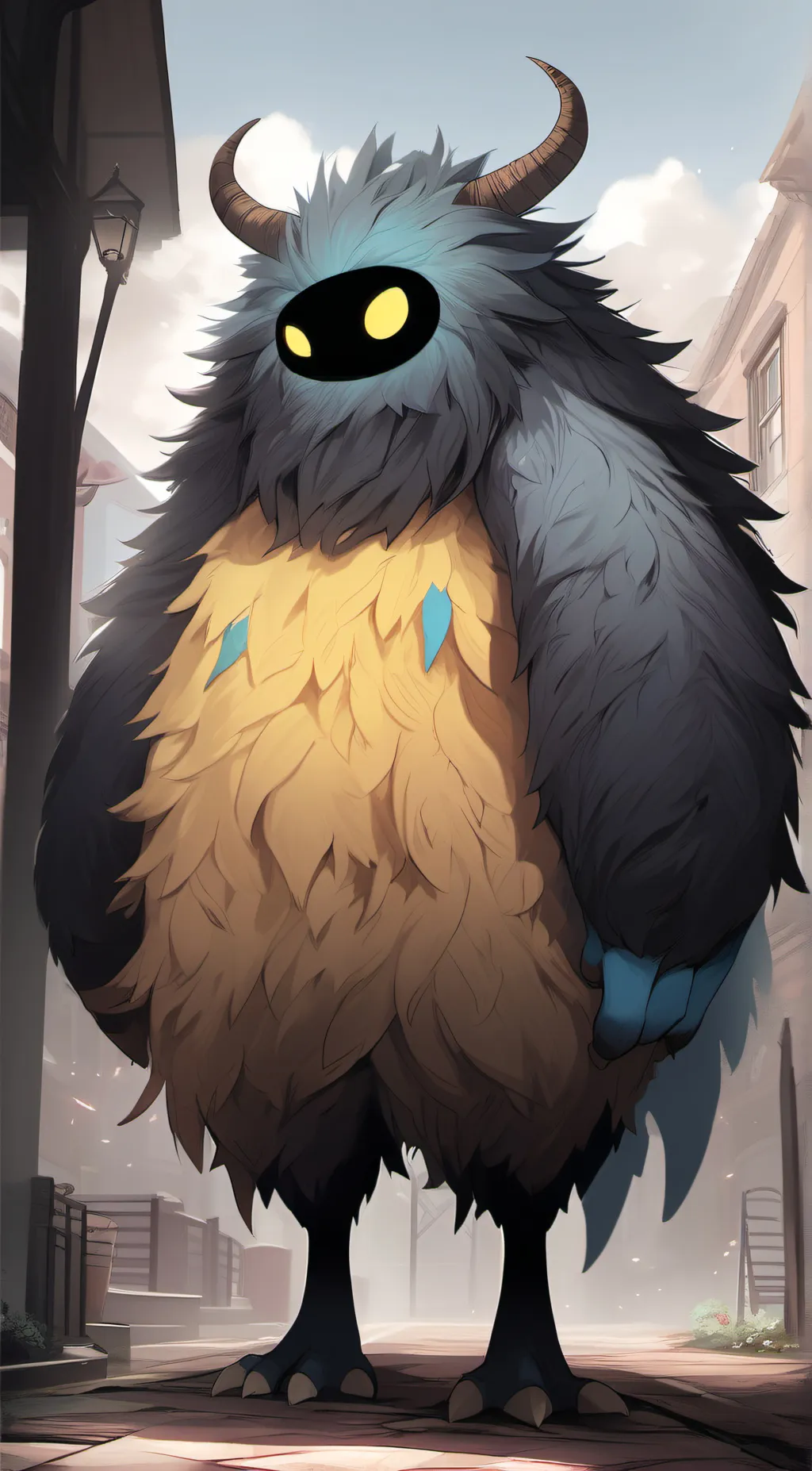 ai character: snally background