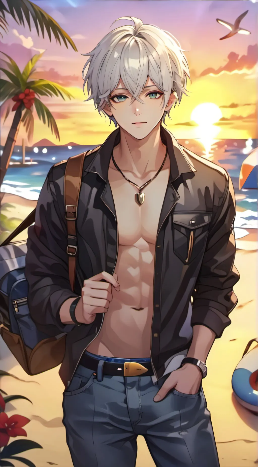 ai character: tanner background