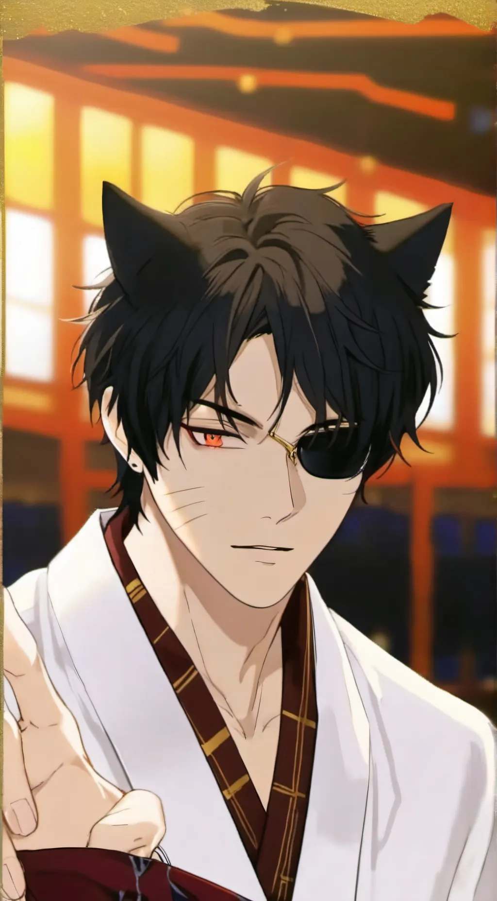 ai character: Leo background