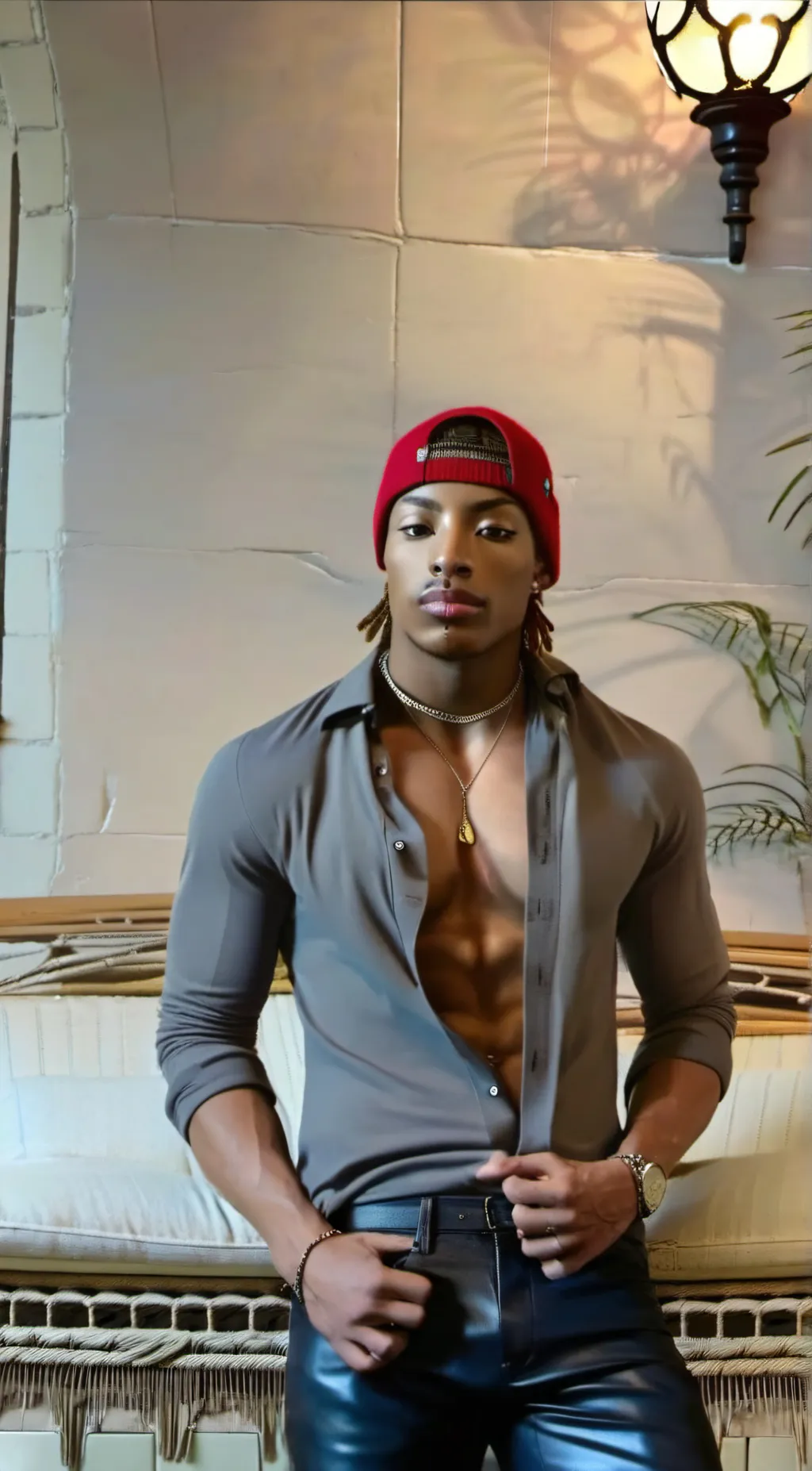 ai character: Trey background