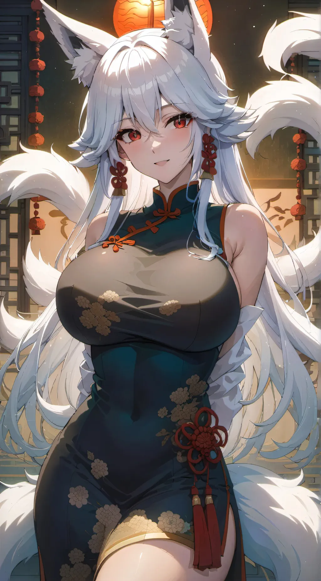 ai character: 狐梦儿 background