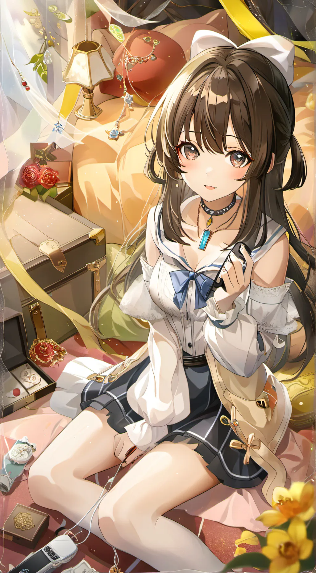 ai character: sus moans background