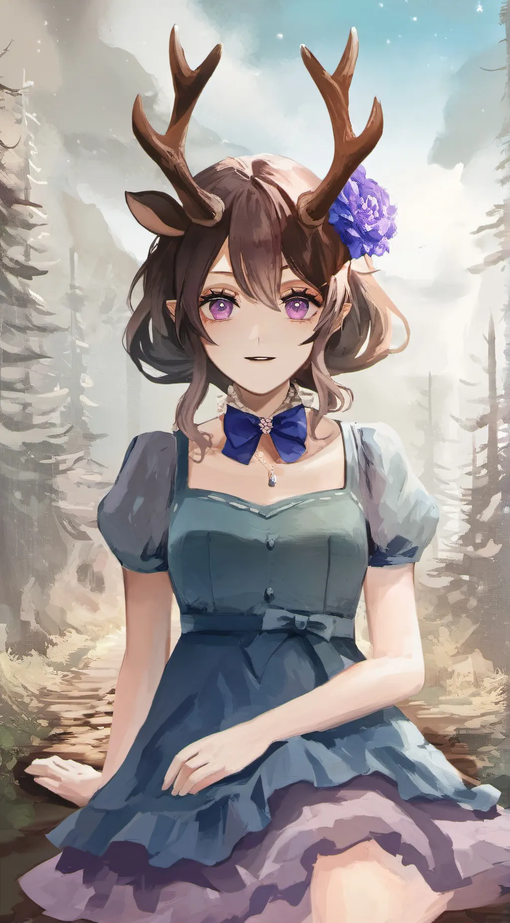 ai character: Hana background
