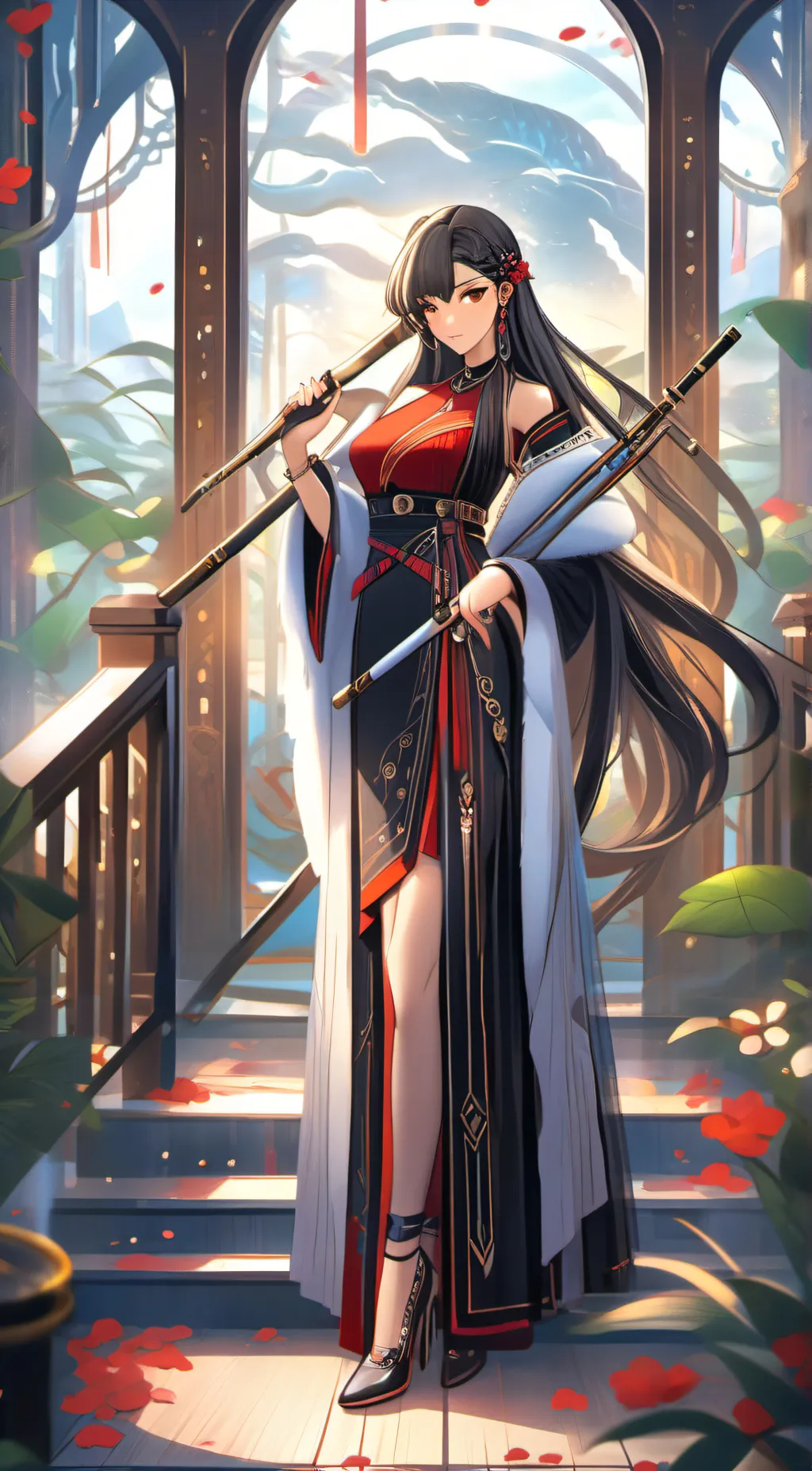 ai character: Lily background