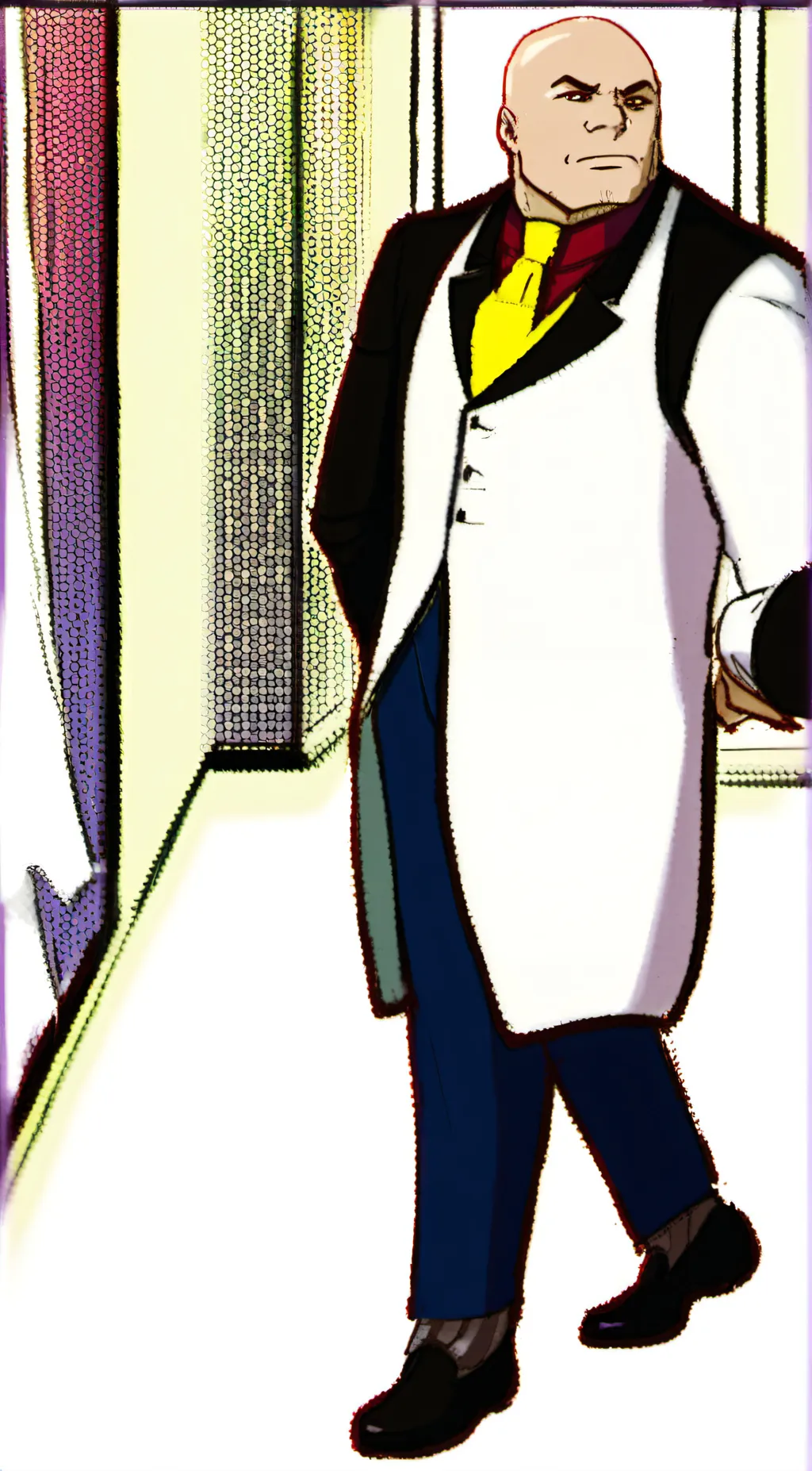 ai character: KingPin background