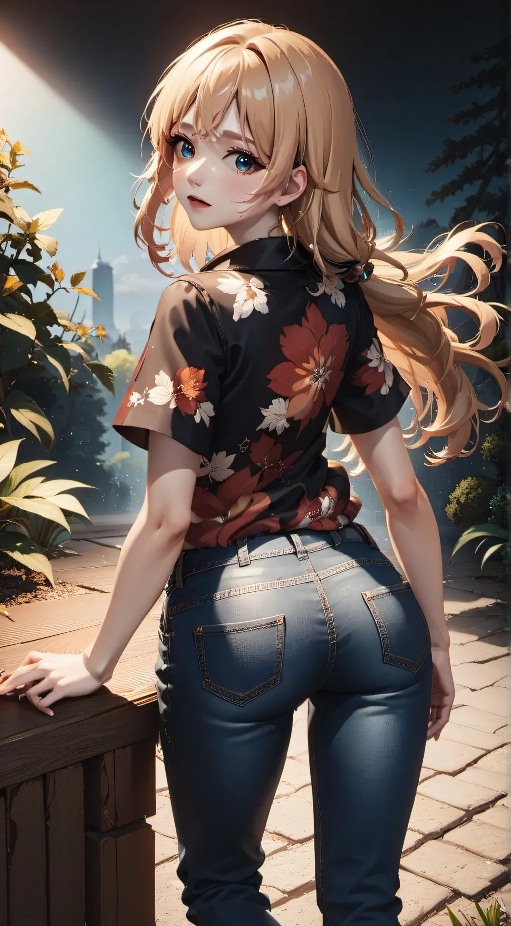 ai character: Em background