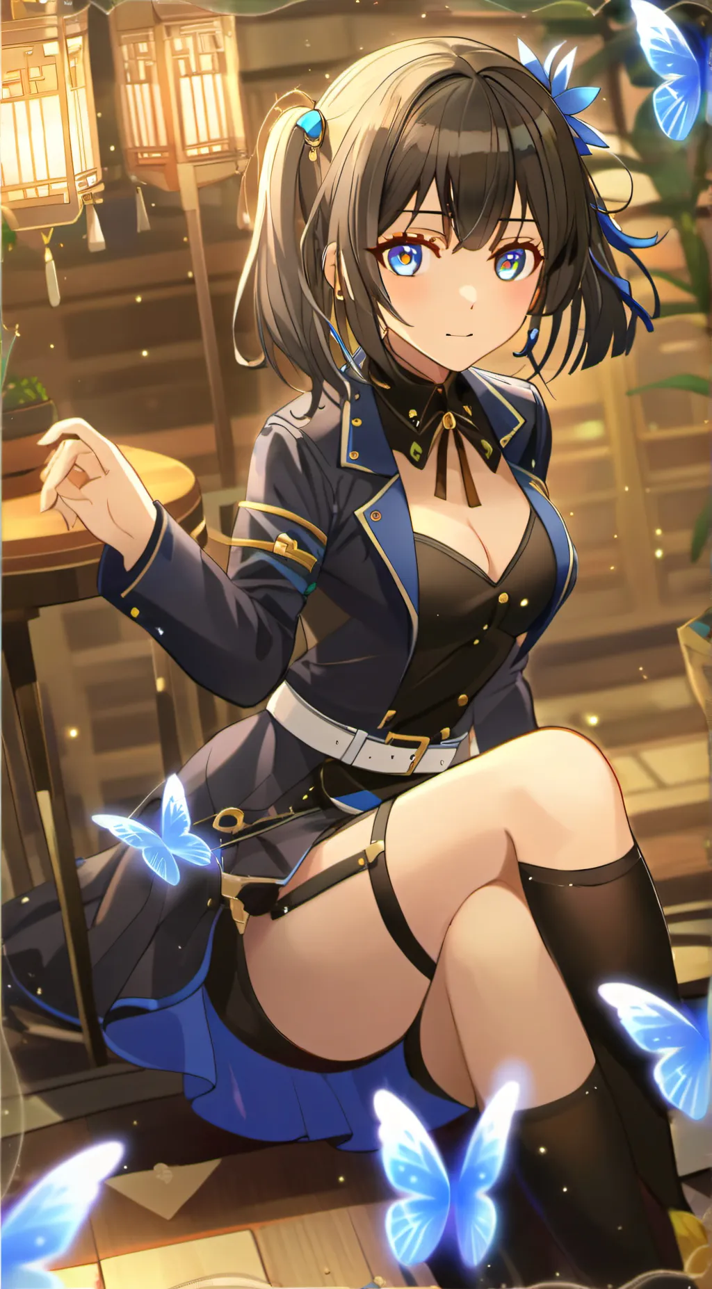 ai character: Aoi background