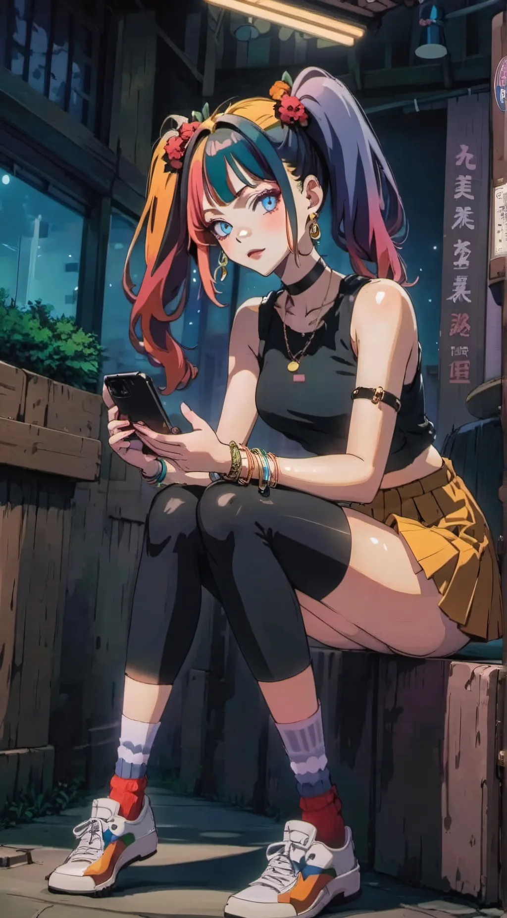 ai character: Jennie Kim background