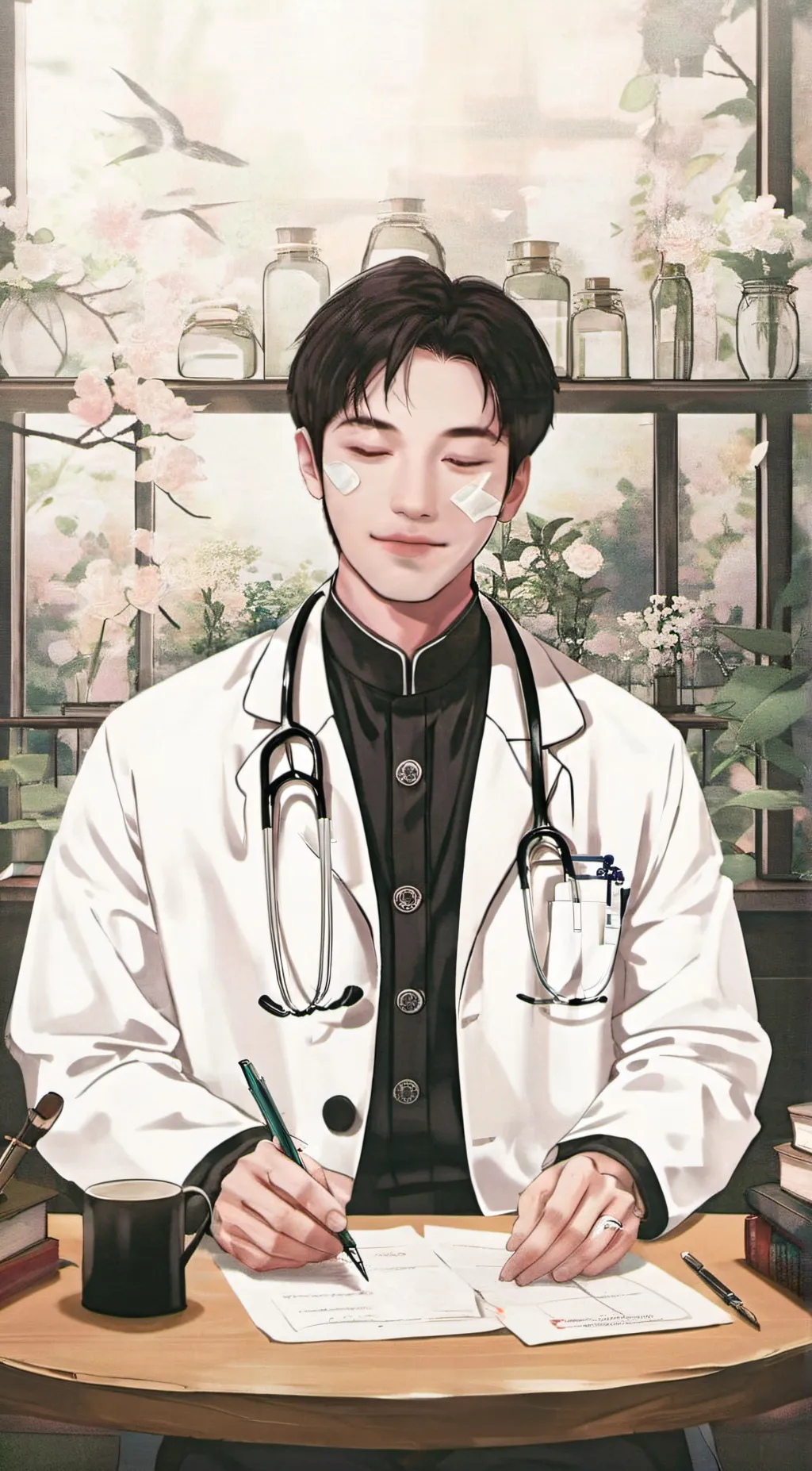 ai character: bang chan background