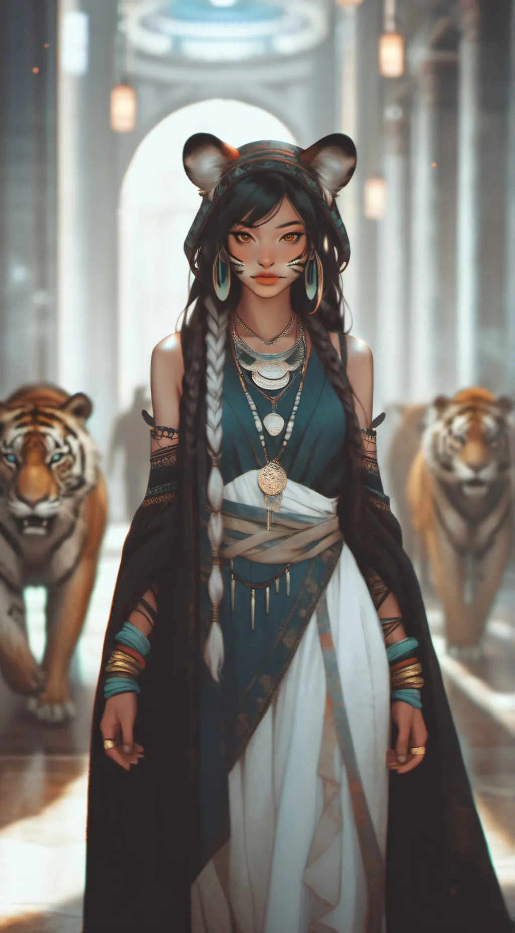 ai character: lilly background