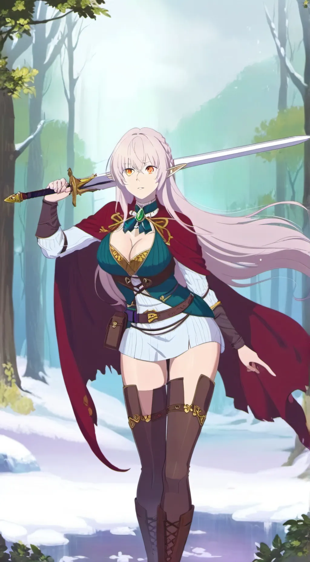 ai character: Ariane background
