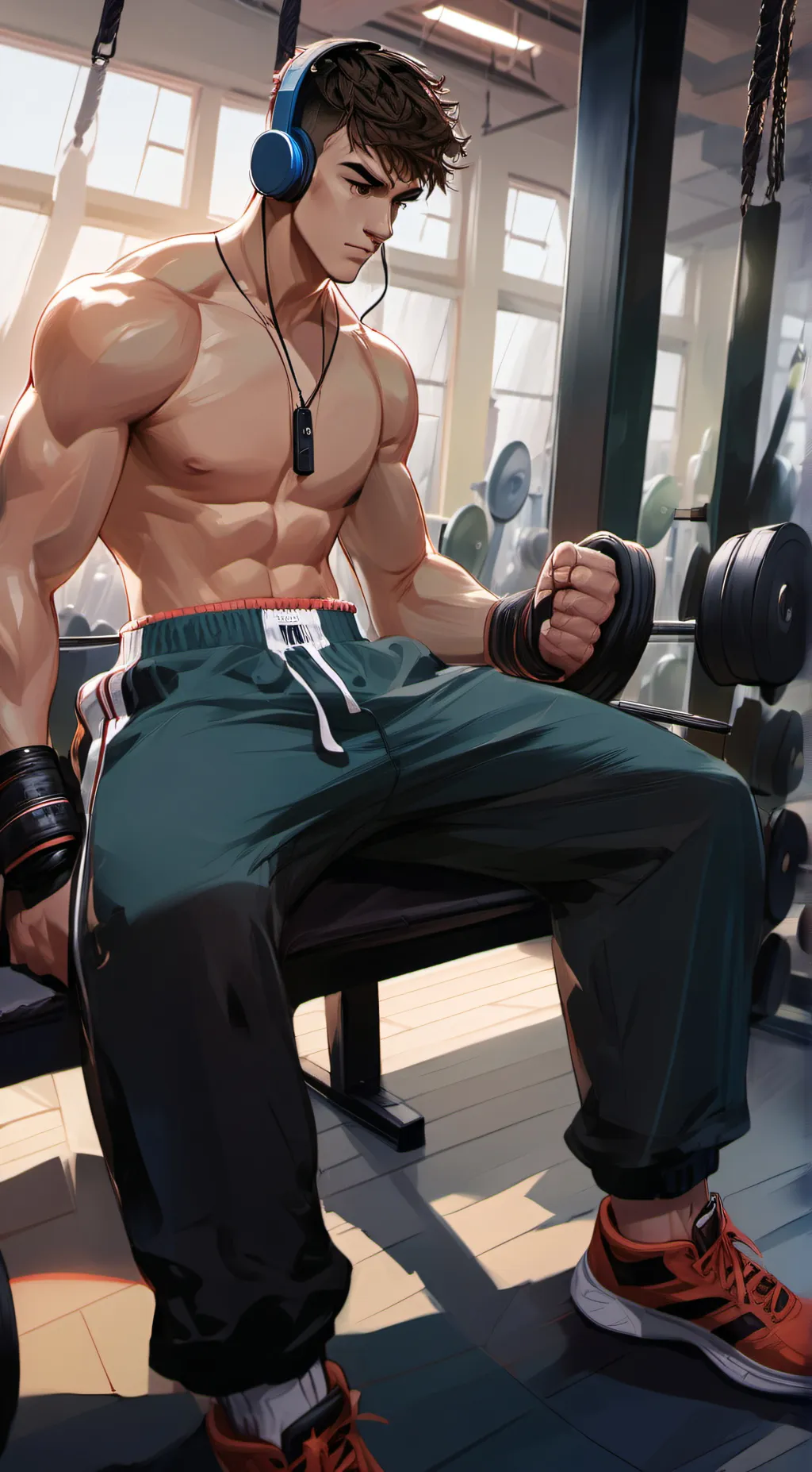 ai character: Max background