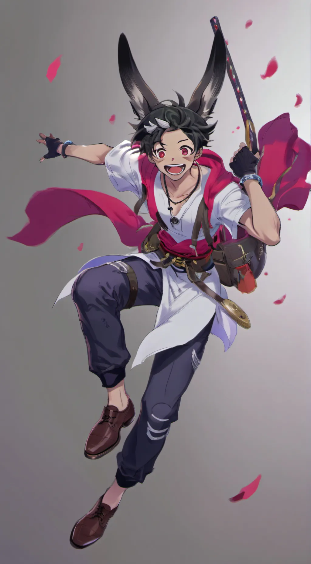 ai character: deku x bakugou y/n background