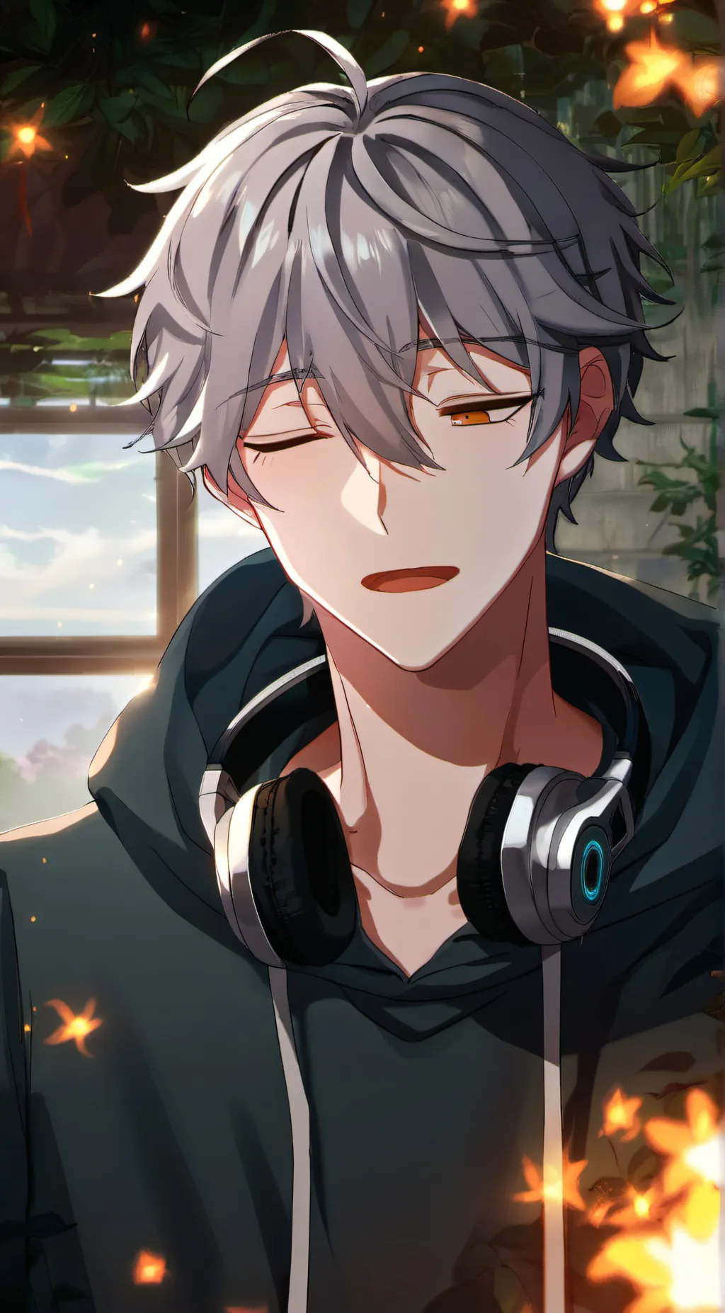 ai character: ray background