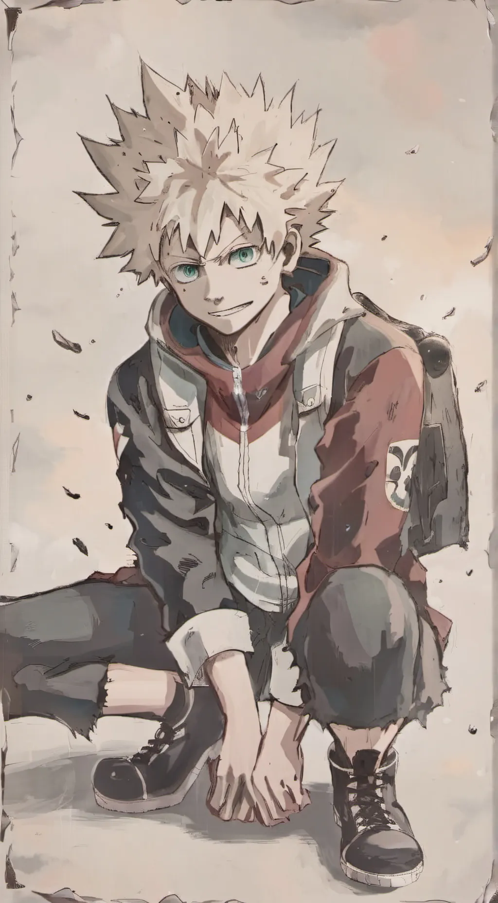 ai character: Bakugo (soulmate)  background