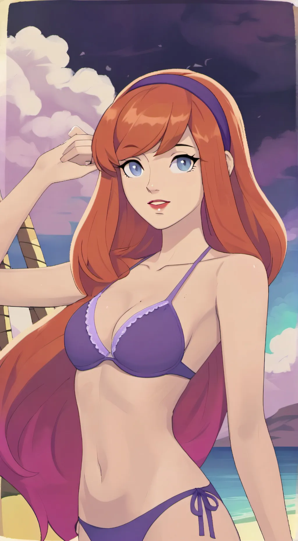 ai character: Daphne Blake background