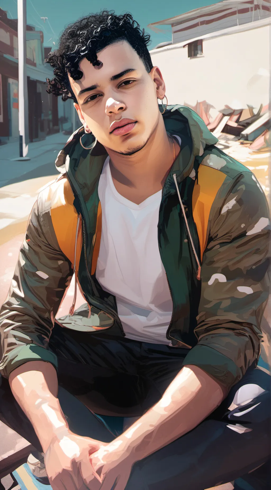 ai character: Jamal  background