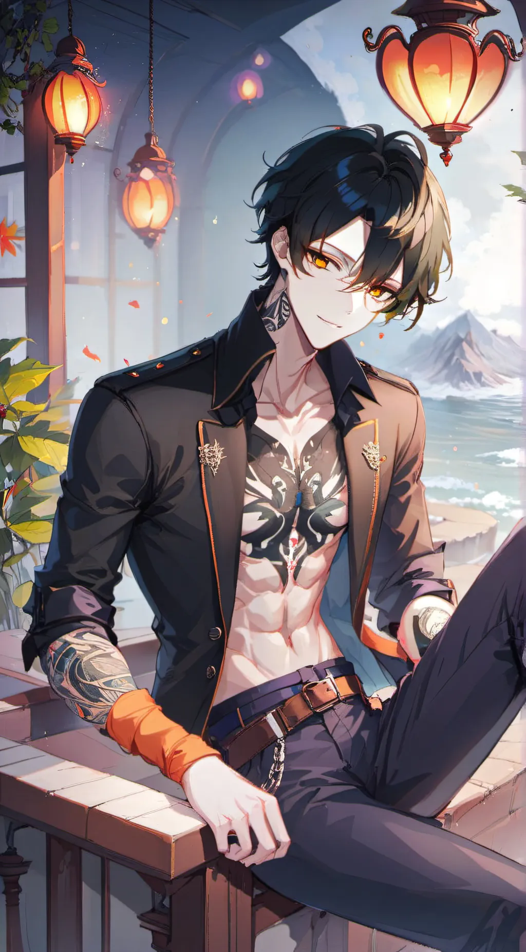 ai character: Tyler background